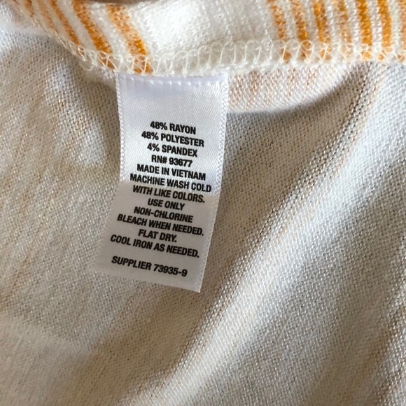 a.n.a gold stripe Top - Picture 7 of 7